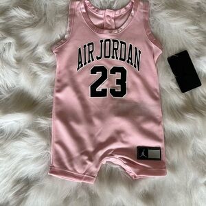Air Jordan Pink Baby Romper